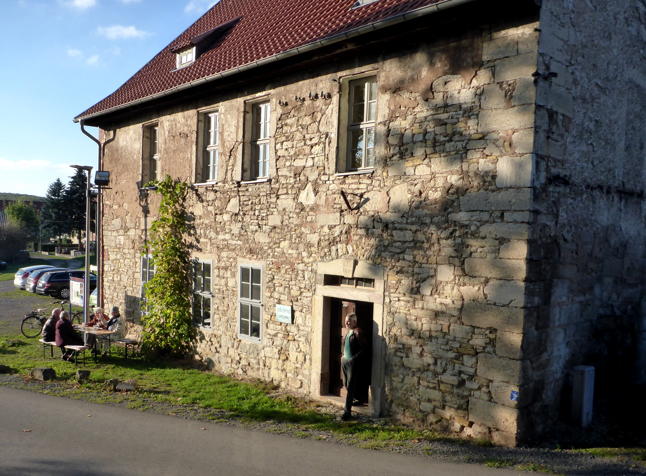 Klosterhaus beim Einweihungsfest